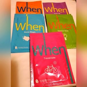 When Brand New Unopened Face Mask Set of 8